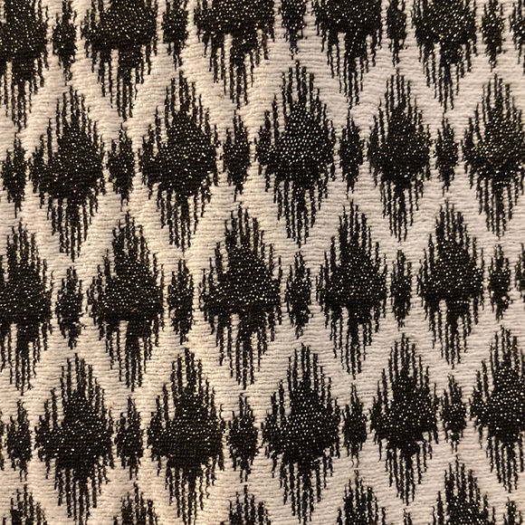 🐾 4 for $40 Loft fully lined gold black and cream skirt - Picture 3 of 5